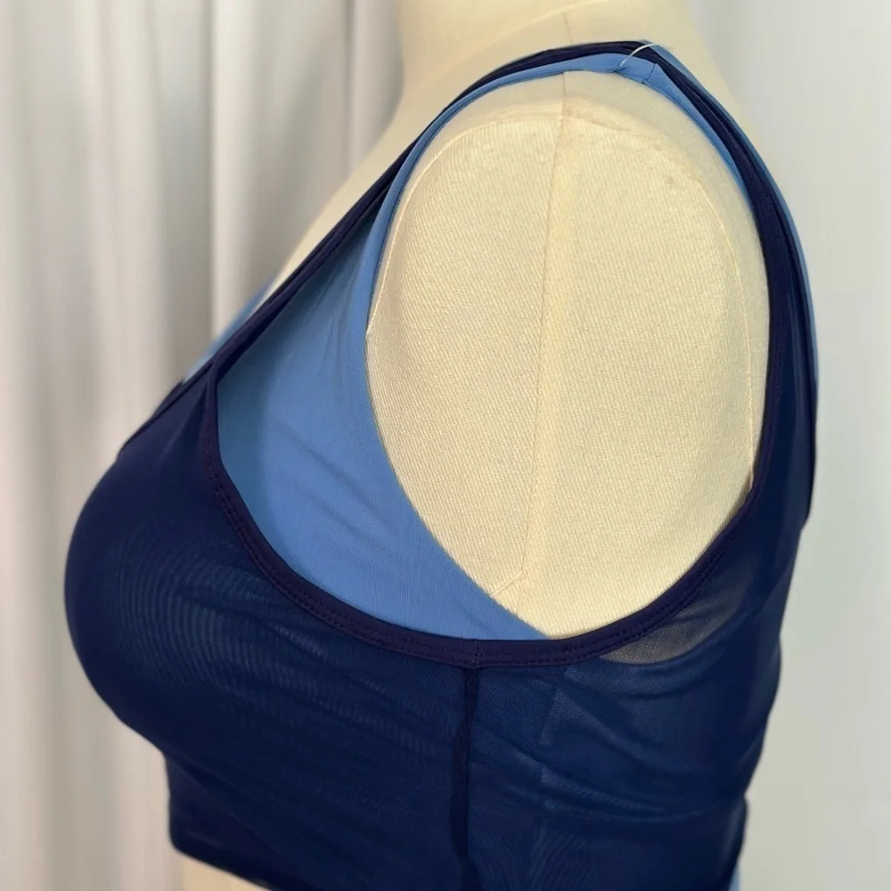 Fabletics Blue Sports Bra